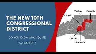 NCs Congressional Districts have changed again Are you in the new 10th [upl. by Alvis]