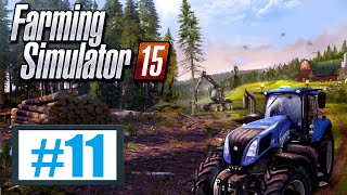 Dalej przy drzewie  Farming Simulator 15 11 [upl. by Neela]