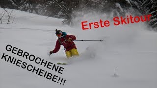 Erstes Ski Wochenende nach GEBROCHENER KNIESCHEIBE [upl. by Adnahcir]