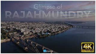 Glimpse of Rajahmundry 4k  Godavari Andhalu  QQmedia [upl. by Htebzile]