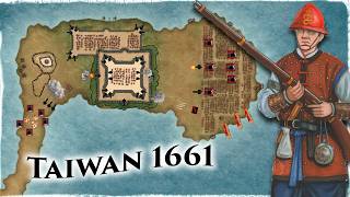 When the Chinese Besieged a Dutch Star Fortress – The Staggering Siege of Zeelandia 166162 [upl. by Jae]