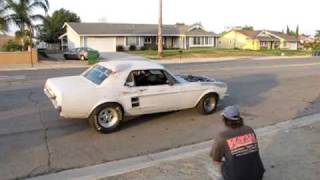 460 Powered 67 Mustang all Motor [upl. by Garbe]