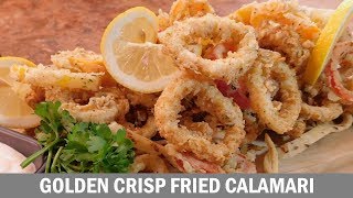 How To Make Crispy Fried Calamari Golden [upl. by Ogawa]