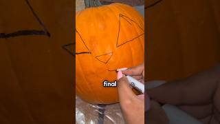 How to Make a Terrifying Pumpkin ashleymariaa via TT [upl. by Damiani]