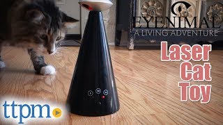 Automatic Laser Cat Toy from Eyenimal [upl. by Oniratac7]