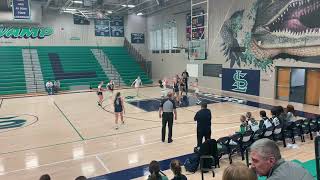 Standley Lake vs Evergreen  Girls Basketball Team C  Part 1 [upl. by Ilek]