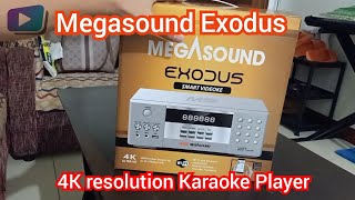 Megasound Exodus Karaoke Player Full Unboxing and Testing [upl. by Nosreip165]