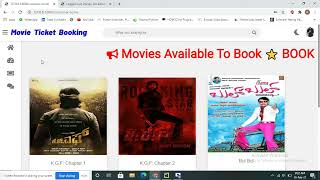 Online Movie Ticket Booking system  Engineering Project  Final Year Project  Embedded Project [upl. by Schram]