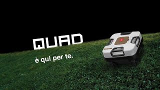 Hai un prato con forti pendenze Nessun problema con Ambrogio Quad Elite [upl. by Maxy]