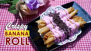 Banana Roll Ala Sang Pisang  Hanya 3 Bahan  Mudah [upl. by Ayak]