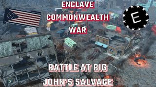 Enclave Commonwealth War 17 Fallout 4 [upl. by Ahtelat361]