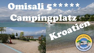 Omisali 5 Sterne Campingplatz mit Kantinen Flair  Kroatien [upl. by Rogergcam]