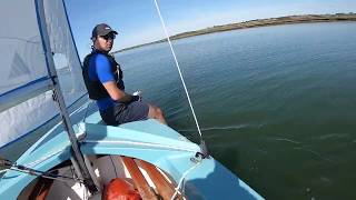 Sailing a Wayfarer to Hullbridge 2019 [upl. by Nosreip]