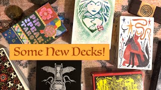 Wintertime  Deck acquisitions tarot haul [upl. by Auliffe56]