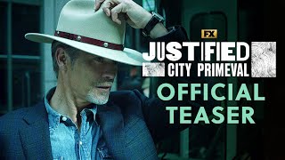 Justified City Primeval  Official Teaser  FX [upl. by Brookner290]