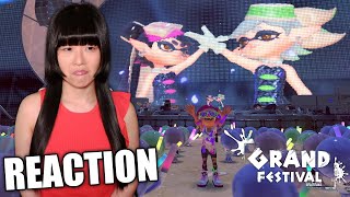 REACTION End of Splatoon 3 GRAND FESTIVAL Plaza [upl. by Eneluj885]