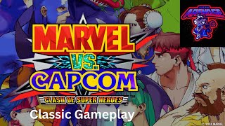 Marvel vs Capcom  Clash of Super Heroes on the Arcade [upl. by Ymer74]