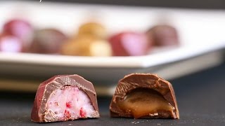 Raspberry and White Chocolate Truffles [upl. by Ettenig]