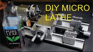 DIY jewelersmini lathe made from off the shelf parts [upl. by Dibb]