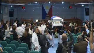 Necrological Service for the late former Senate President Aquilino Q Pimentel Jr Oct 23 2019 [upl. by Iiette]