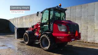 Weidemann 5080T at Ferme Hogue amp Fils [upl. by Nareik]