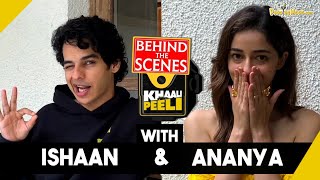 Behind the scenes of Khaali Peeli with Ishaan Khatter and Ananya Panday  Part 1 [upl. by Mcnamara]