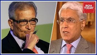 To The Point  Amartya Sen Exclusive Interview By Karan Thapar On Demonetization [upl. by Atinrev]