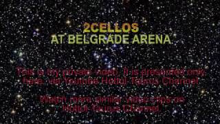 2CELLOS at Belgrade Arena  part 1 [upl. by Jez]