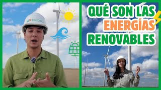 ¿Qué son las energías renovables ¿Qué tipos existen ¡Descúbrelo [upl. by Ellehs]