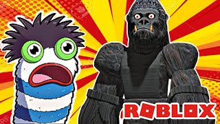 Fizzy Chased by Roblox Gorilla [upl. by Atekal]