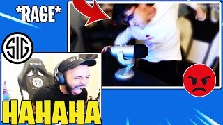 Hamlinz Reacts to Slappie Fortnite RAGE COMPILATION Funny [upl. by Meelas]