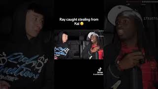 Ray gets caught stealing from KAI CENAT viralvideo streamer funny covid19 covid danny [upl. by Drice439]