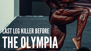 Leg Day Killer before the Olympia  Breon Ansley [upl. by Poree686]