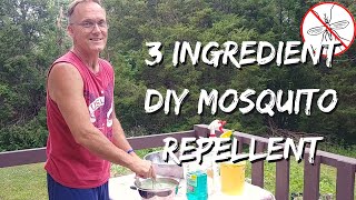 3 Ingredient DIY Mosquito Repellent [upl. by Raybin]