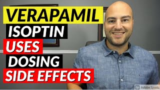 Verapamil Isoptin  Uses Dosing Side Effects  Medication Review [upl. by Furnary316]