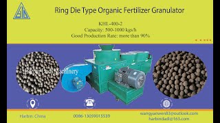 Organic fertilizer granulator machine testing running process [upl. by Ross]