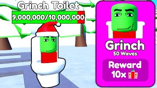 I Played GRINCH MODE in Toilet Tower Defense [upl. by Llerrad]