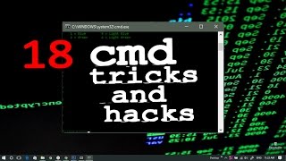 18 CMD Tips Tricks and Hacks  CMD Tutorial for Beginners  Command Prompt  Windows 788110 [upl. by Ybur]