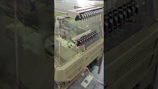 SSG122sv 7G 2010 shima seiki knitting machineflatknittingmachine [upl. by Eissoj]