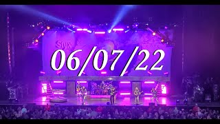 STYX Live in Concert  060722  Milwaukee WI  Opening for REO Speedwagon [upl. by Notsuoh]