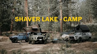 Shaver Lake  Camping in iKamper 30 Skycamp DLX 4K [upl. by Zachery509]