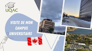 BIENVENUE SUR MON CAMPUS UNIVERSITAIRE  UQAC 🇨🇦 [upl. by Ynaffat299]