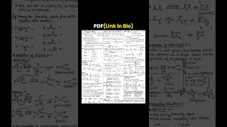 Aldehyde Ketones And Carboxylic Chapter notes for All students so watch this video jee neet aim [upl. by Garwood]