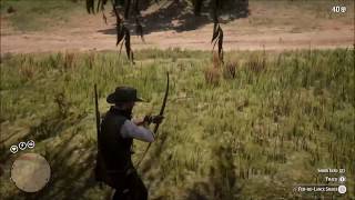 Red Dead Redemption 2  FerDeLance Snake on the main map [upl. by Tricia812]