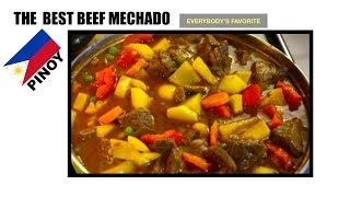 THE BEST BEEF MECHADO [upl. by Airdnahc]