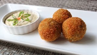 Crispy Fried Boudin Balls  CajunStyle Pork amp Rice Sausage Recipe [upl. by Esilrahc]