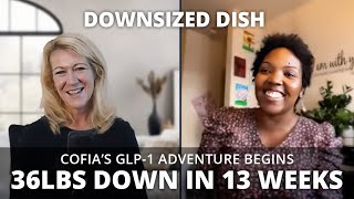 How Cofia Lost 36 Pounds in 13 Weeks GLP1 Secrets from a Single Mom [upl. by Stutsman167]