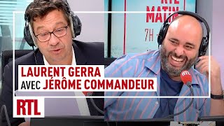 Chronique de Laurent Gerra avec Jérôme Commandeur [upl. by Lederer]