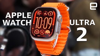 Apple Watch Ultra 2 handson Double Tap is accurate and tricky [upl. by Eelsew809]