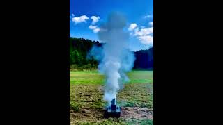 12lb Coehorn Mortar slow motion [upl. by Arikaahs785]